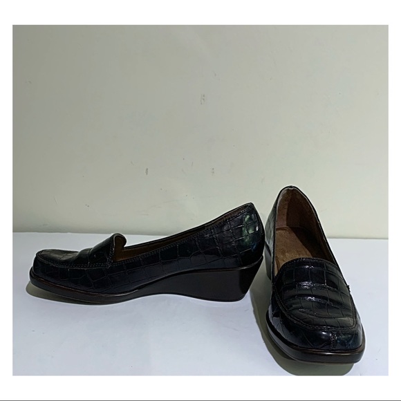 Aerosoles Shoes Loafers ‘Final Exam’ Style crocodile leather design Size 6.5 - Picture 3 of 13